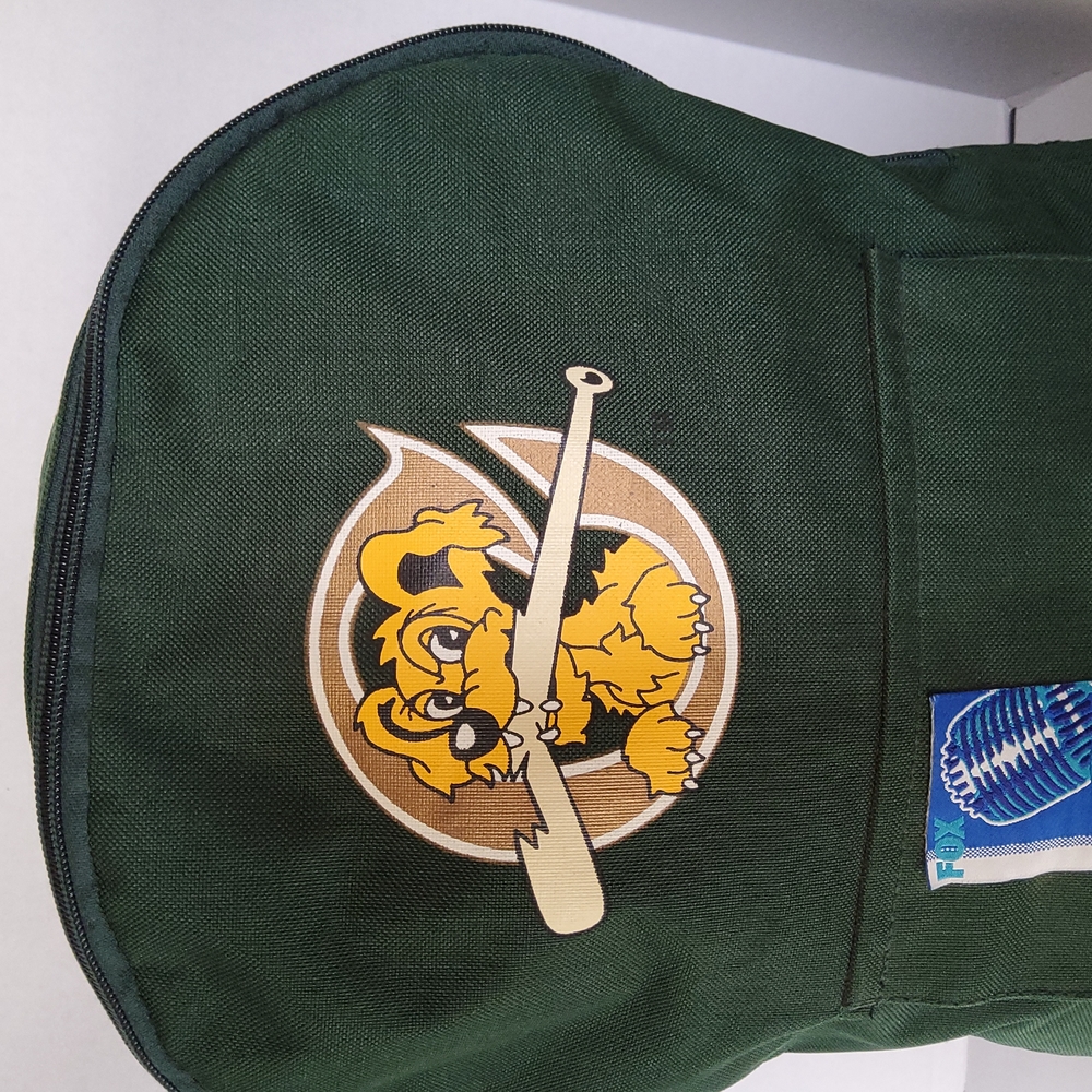 Backpack dark green O,Charley's FOX American Idol abc news Charleston NWOT. - Picture 4 of 12